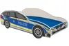 Detská posteľ auto Posteľ pre mládež 80x160 | policajné Náhľad obrázku produktu 8