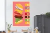MuchoWow® Poster Burger - Schnellimbiss - Mannshöhle - Produktbild-Vorschau 2