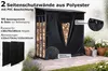 Wetterschutz Set Front- & Rückwand für Kaminholzregal 130 x Produktbild-Vorschau 2