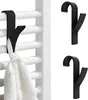Verk 01756 Závěsný háček do koupelny 2 ks černý Náhled obrázku produktu 5