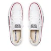 A top-down view of a pair of white Converse Chuck Taylor Shoreline Slip sneakers. Voir les images du produit