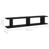 VidaXL 807206, Holz, Schwarz, 1050 mm, 180 mm, 200 mm, 2 Produktbild-Vorschau 7