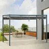 Outsunny Pergola coulissante Pergola rétractable 3 x 2 m Voir les images du produit 2