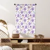MuchoWow® Wandteppich Wandbehang Blumen - Rosen - Muster Produktbild-Vorschau 6