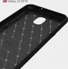 Samsung Galaxy J3 2018 Hülle Silikon Grau Carbon Optik Case Produktbild-Vorschau 5