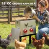 Automat do karmienia kur PawHut o pojemności 18 kg z Podgląd zdjęcia produktu 4