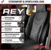 WALSER Sitzauflage Auto Rey, Sitzschoner Auto schwarz, Produktbild-Vorschau 3