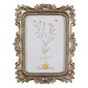 Clayre & Eef Bilderrahmen 10x15 cm Goldfarbig Kunststoff Produktbild-Vorschau 1