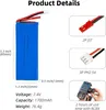 YUNIQUE GREEN-CLEAN-POWER LiPo-accu 7.4V 1700mAh 2S 5C JST Productafbeelding-voorbeeld 4