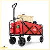 Sunshine roter Strandwagen faltbar Tourist Strand Camping Náhľad obrázku produktu 3