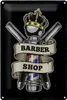 Blechschild Spruch Barbershop Friseur Salon Haare 20x30cm Produktbild-Vorschau 1