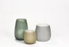 Pisano Vase mittel Überfangglass , platin H24 cm D 25 cm Produktbild-Vorschau 6