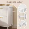 SONGMICS Nachttisch, Kommode, 2 Stoffschubladen, für Produktbild-Vorschau 8
