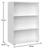 CASARIA® Bücherregal 3 Fächer 115x60x28cm Höhenverstellbare Produktbild-Vorschau 6