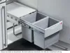 Hailo Tandem 4. poubelle, gris clair.  - Poubelle Voir les images du produit 13