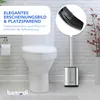 Silikon-Toilettenbrste mit Toilettenbrstenhalter und langem Produktbild-Vorschau 4