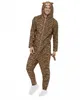 Tiger Onesie Uni als Tierkostüm mit Reißverschluss für Produktbild-Vorschau 2
