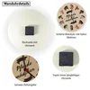 Pferdemädchen und Pferde Wanduhr aus Alu Produktbild-Vorschau 4