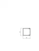 OBO WDK40040RW Wand-u.Deckenkanal m.Bodenlochung 40x40x2000 Produktbild-Vorschau 2