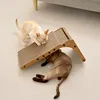 Kratzbrett Katze, 68 cm Hohe L Förmige Kratzpappe für Produktbild-Vorschau 8
