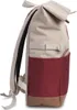 Batoh Rolltop Two Tone White/Wine Red Náhled obrázku produktu 2