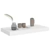 vidaXL Scaffale galleggiante bianco 50x23x3,8 cm MDF Anteprima dell’immagine prodotto 10