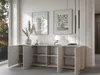 Kommode Sideboard Beistellkommode 4D ZILLO kaschmir Produktbild-Vorschau 6