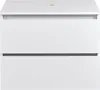 BELIANI Hänge Waschbeckenunterschrank Weiß MDP-Platte 60x47 Produktbild-Vorschau 5