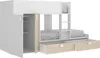 Dmora Composizione Camera da Letto Acerola 108x275x150h cm Anteprima dell’immagine prodotto 7