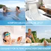 Badewannenkissen Badewannenmatte mit Kopfstütze unterstützt Produktbild-Vorschau 8