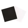 Two square filters, one black and one white, are placed on a white background. Voir les images du produit