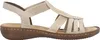 Rieker Damen Schlüpf Sandale mit Stretchriemen beige Produktbild-Vorschau 42