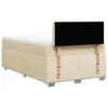 Langlebige Boxspringbett mit Matratze Creme 120x190 cm Produktbild-Vorschau 7