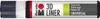 Marabu Relieffarbe "3D Liner" 3D schwarz 25 ml Produktbild-Vorschau 3
