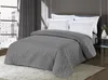 Narzuta szara z wzorem STONE Wymiary: 200 x 220 cm Podgląd zdjęcia produktu 1