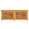 vidaXL Gartenbox mit Beutel 150x50x55 cm Massivholz Teak Produktbild-Vorschau 3