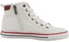 Mustang Damen High-Top Canvas Sneaker Weiß Produktbild-Vorschau 2