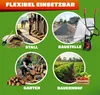 GARDEBRUK® Schubkarre 100 Liter bis 250kg Luftreifen mit Produktbild-Vorschau 8