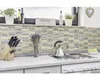 Glasmosaik Crystal mit Naturstein City 29 Gold 30x30 cm Produktbild-Vorschau 3