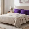Kissenbezug 50x70 cm Lila | 100% Baumwolle | Atmungsaktive Produktbild-Vorschau 2