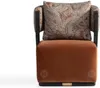 Großes Garnitur Wohnzimmer Stoffsofa Sessel Grau Set 5tlg Produktbild-Vorschau 4