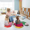 COSTWAY set di 6 cuscini per sedia per bambini con Anteprima dell’immagine prodotto 2