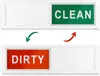 INF Magnet na umývačku riadu nápis CLEAN / DIRTY Náhľad obrázku produktu 2