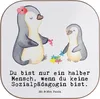Mr. & Mrs. Panda Untersetzer für Gläser Sozialpädagogin Produktbild-Vorschau 1
