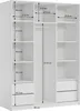 A diagram showing the dimensions of a wardrobe. Produktbild-Vorschau