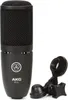 A studio microphone and its shock mount are displayed against a white background. Podgląd zdjęcia produktu
