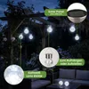 LUMILED 6x Set Solar Kristallglas Hängende LED Kugeln IP44 Produktbild-Vorschau 13