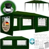 CASARIA® Tonnelle de jardin Rimini vert 3x6m avec toile Voir les images du produit 1