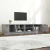 vidaXL TV-Schränke 2 Stk. Grau Sonoma 80x35x36,5 cm Produktbild-Vorschau 3