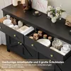 Komoda 140 cm, kuchyňská skříňka se 2 zásuvkami a 4 dvířky, Náhled obrázku produktu 6